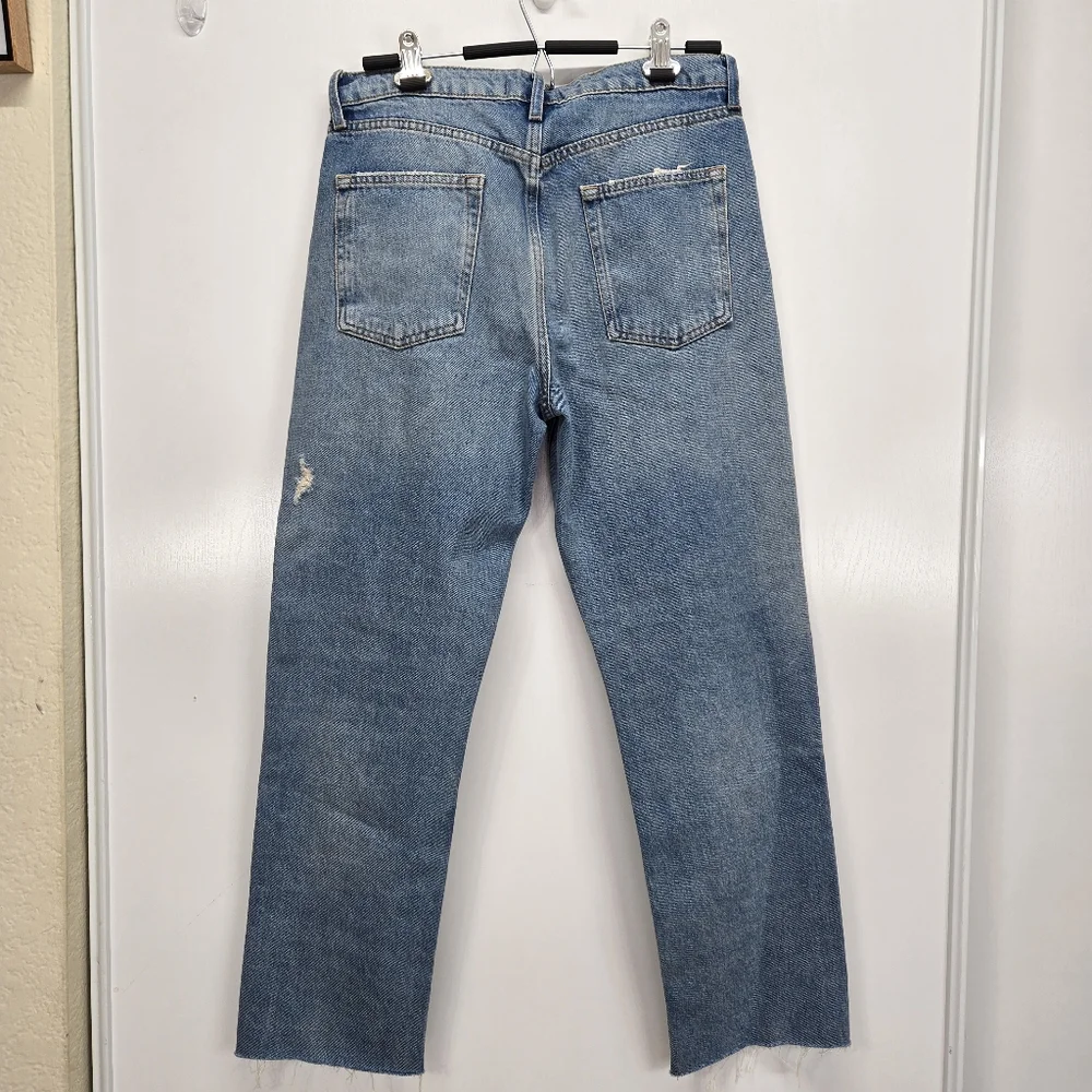 FREE PEOPLE  We The Free Vixen Cigarette Denim Jeans Vintage Indigo 30 NWT‎ rare